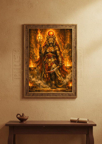 Sekhmet lioness goddess - –,