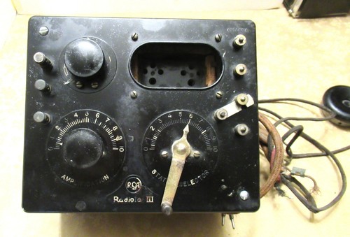 Radiola iii antique battery - antique,
