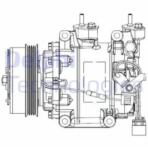Air conditioning compressor