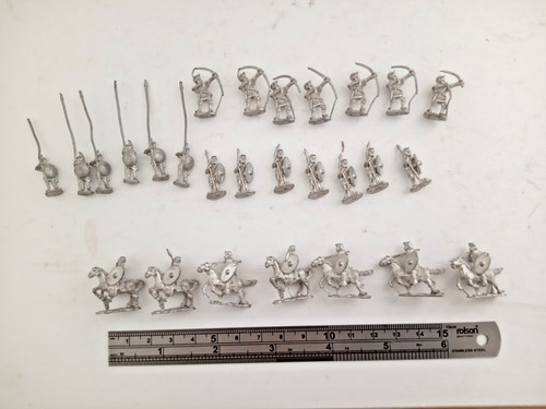 15mm minifigs pikemen archers - minifigs,