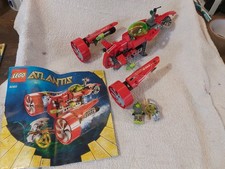 LEGO Atlantis 8060 Typhoon Turbo Submarine, Complete with Instructions