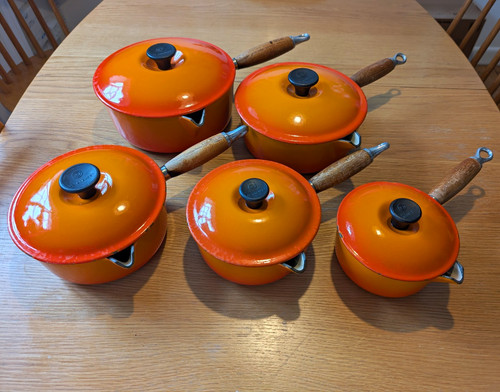Vintage creuset volcanic - le,