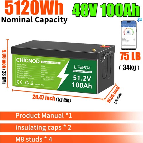 New 48v lifepo4 lithium - lifepo4,