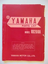 Factory Yamaha RD200A Parts