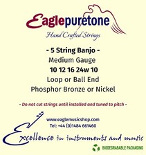 Eagle-Puretone 5 String Banjo