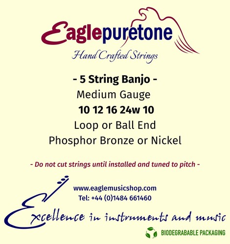 Eagle puretone string banjo - 5,