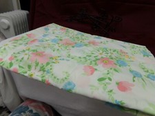 TWIN SIZED WHITE, FLORAL