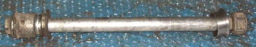 Rear wheel axle pin for - axle,