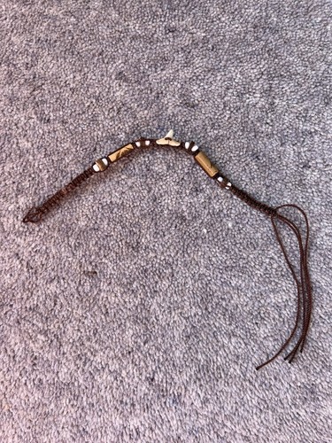 Boho braided beaded cotton - braided,