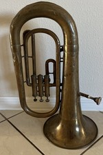 Antique French Brass Eb Alto