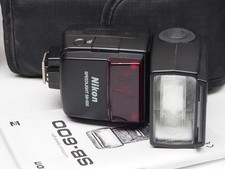 Nikon SB-600 Flash gun bounce Speedlight Exc+ for Nikon DSLR Digital camera LF41