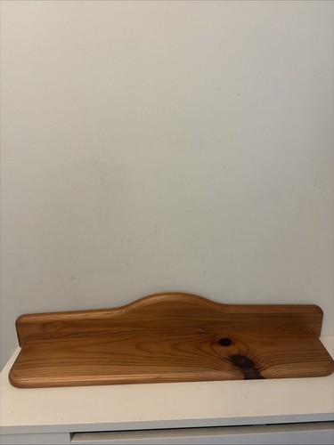 Vintage pine wall shelf - vintage,