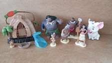 Disney Moana Animators Micro Play Set Collection & Figures Pua Hei Hei Wave