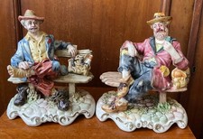 2 x Capodimonte Porcelain