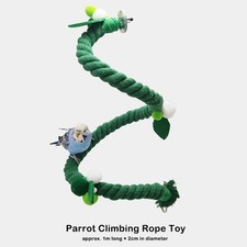 Bird Spiral Rope Perch 100CM