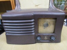 Small Minature Bakelite Emerson USA CULW274 Valve Radio c1939