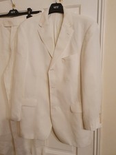 Hugo Boss Men's White Suit