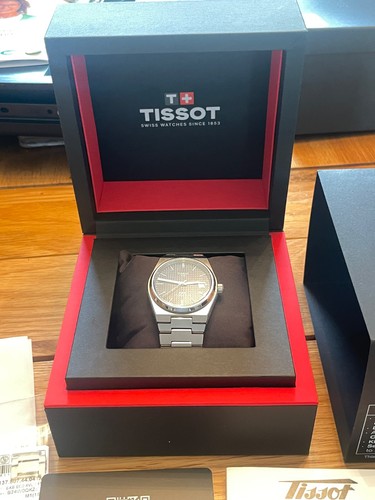 Tissot prx titanium powermatic - tissot,