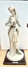 Capodimonte B. Merli Signed Figurine Lady.