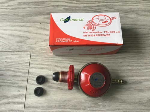 Propane gas regulator thumb - regulator,