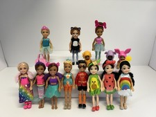 Barbie Chelsea Club Dressing Up Costume Rare Cat Ballerina Prince Otto