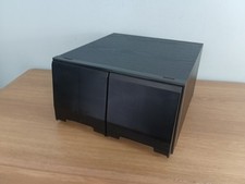 Vintage CD draws Storage Unit, Black Ash Wood,  40 CD drawers, 40 CD storage