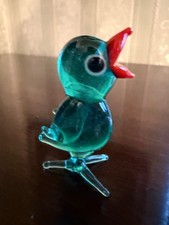 murano Venetian glass hand blown vintage chick ornament collectible