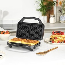 Salter Double Waffle Maker