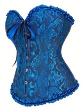 Women Sexy Overbust Boned