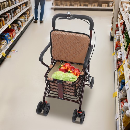 Foldable shopping trolley - foldable,