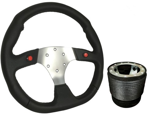 Chrome sports steering - sports,