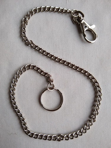 Metal keychain with - 16",