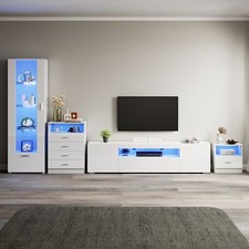High Gloss LED TV Stand
