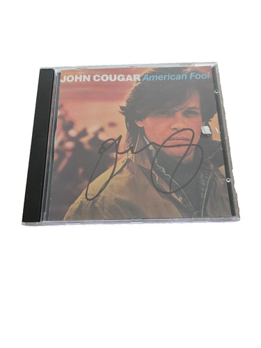 John cougar signed - signed, autographed