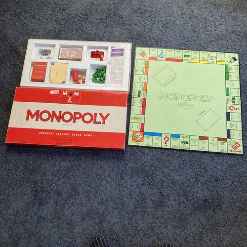 Monopoly 1972 vintage board - monopoly,