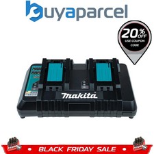 Makita DC18RD LXT Lithium Ion 240v 18v Dual Port Fast Battery Charger