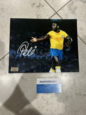 PELE AUTOGRAPHED 8X10 w/COA