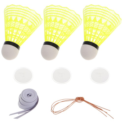 Yellow badminton self training - badminton,