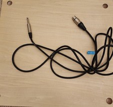 MADE IN EU Adam Hall 5 STAR Neutrik XLR (F) to Unbalanced TS 1/4" Jack Cable, 3m