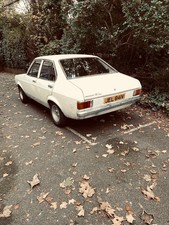 Escort Mk2 1980 4-Door White