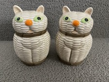 Vintage Cat Salt Pepper