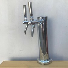 Tap tower double self closing - tower,