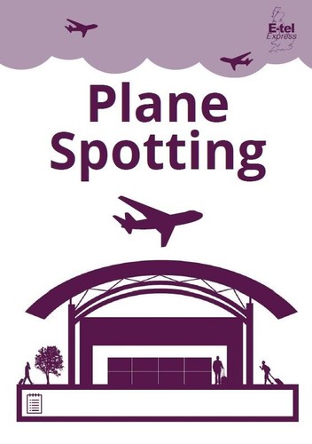 Plane spotting log book - plane, a5