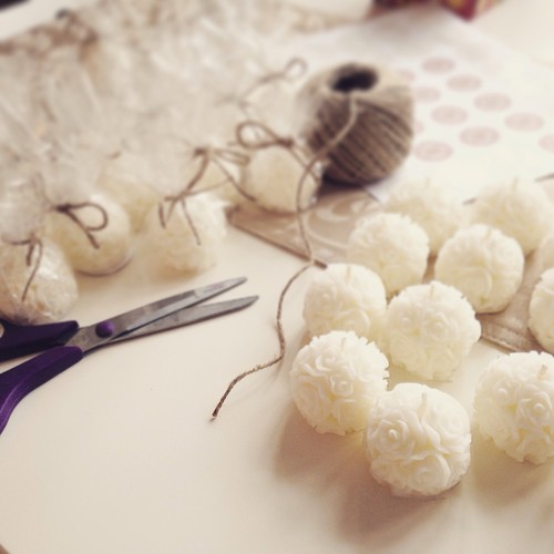 Wedding favours candle - wedding, favours,
