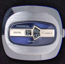 Ingersoll Jump Hour Blue Dial