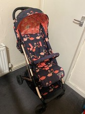 Cosatto Woosh 3 Pretty Flamingo Pushchair Stroller - Blue (CT5052)