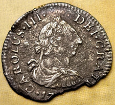 1783 spanish half reales - ca,