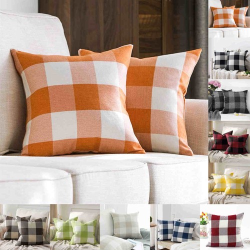 Check cushion cover - uk,
