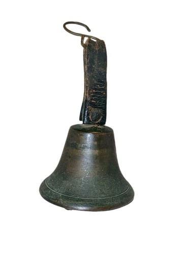 Vtg cast brass - cast, cow