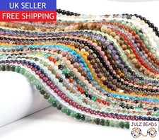 4mm Natural Gemstone Round